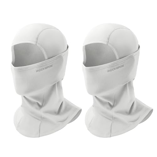 ROCKBROS Sturmhaube 2 Stück Balaclava Skimaske Wintermaske, Winddicht Warm & Atmungsaktiv Gesichtsschutz für Herren & Damen, Ideal für Motorrad, Ski, Snowboard, Fahrrad & Outdoor von ROCKBROS