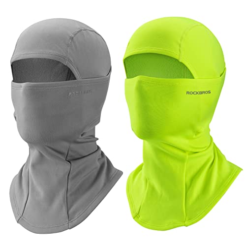 ROCKBROS 2 Stück Sturmhauben Winddichte Warme Balaclavas für Damen und Herren- Outdoorsports wie Radfahren, Snowboarden, Skifahren, Motorradfahren Herbst/Winter von ROCKBROS