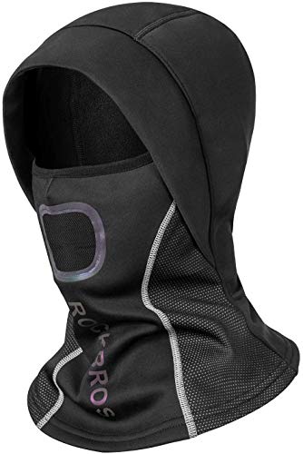 ROCKBROS Sturmhaube Kopfbedeckung Atmungsaktiv Winter Mütze Balaclava für Outdoorsports Fahrrad Motorrad Snowboard Reflektierend Winddicht Anti-Staub Herren Damen von ROCKBROS