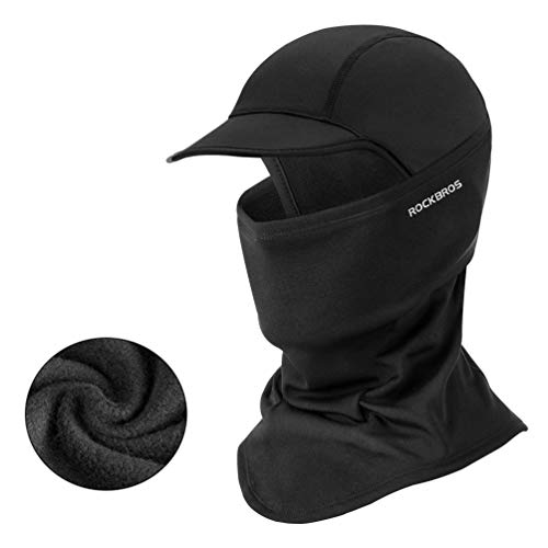 ROCKBROS Sturmhaube Winter, Atmungsaktive Sturmmaske Fahrrad Gesichtsmaske Warm Balaclava für Herren und Damen Skifahren Radfahren von ROCKBROS