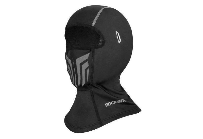 ROCKBROS Sturmhaube Winter-Skimaske mit Brillenlöchern, warme atmungsaktive Kopfbedeckung One size fits all von ROCKBROS