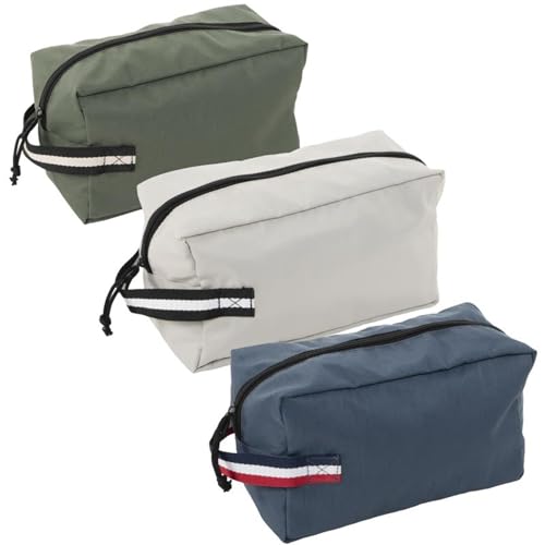 ROCKING GIFTS 3er-Set Reise-Kulturbeutel aus Baumwolle mit Griff für Herren oder Unisex, Grün Blau und Beige, Stiftehalter, 23 cm ROCKING GIFTS 3er-Set Reise-Kulturbeutel aus Baumwolle mit Griff für Herren oder Unisex, Grün Blau und Beige, Stiftehalter, 23 cm von ROCKING GIFTS
