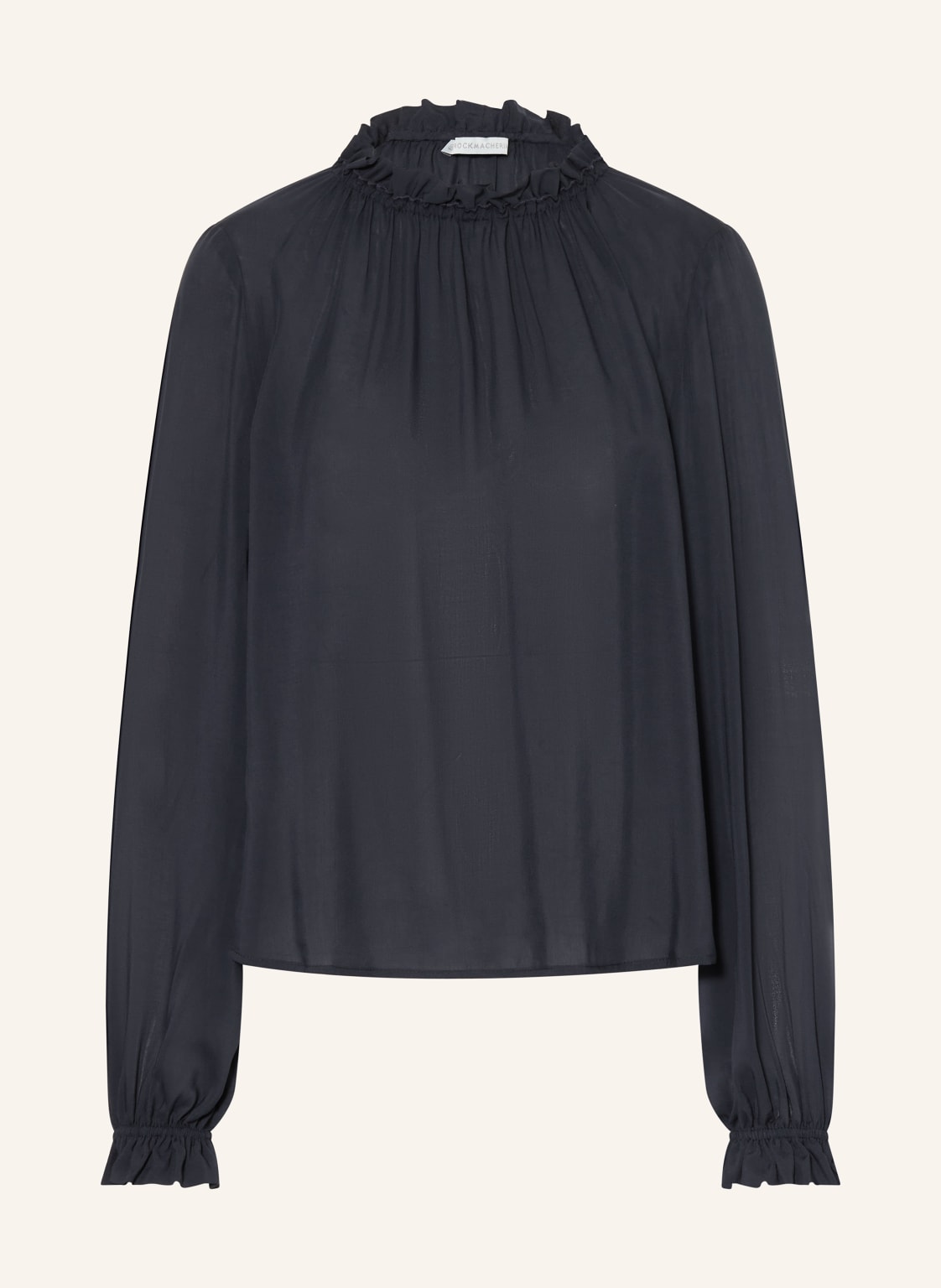 Rockmacherin Blusenshirt Emma blau von ROCKMACHERIN