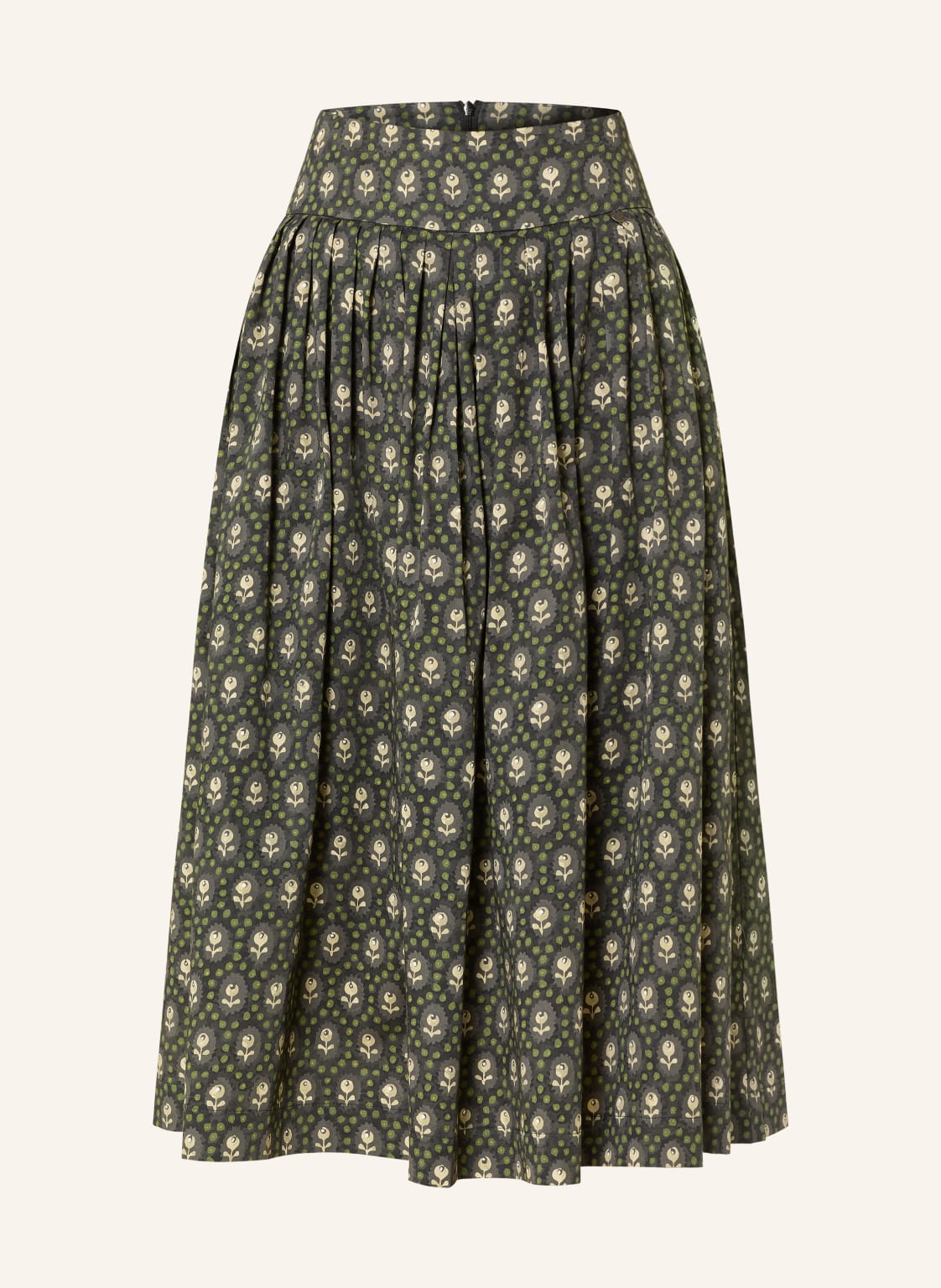 Rockmacherin Faltenrock Kalo schwarz von ROCKMACHERIN