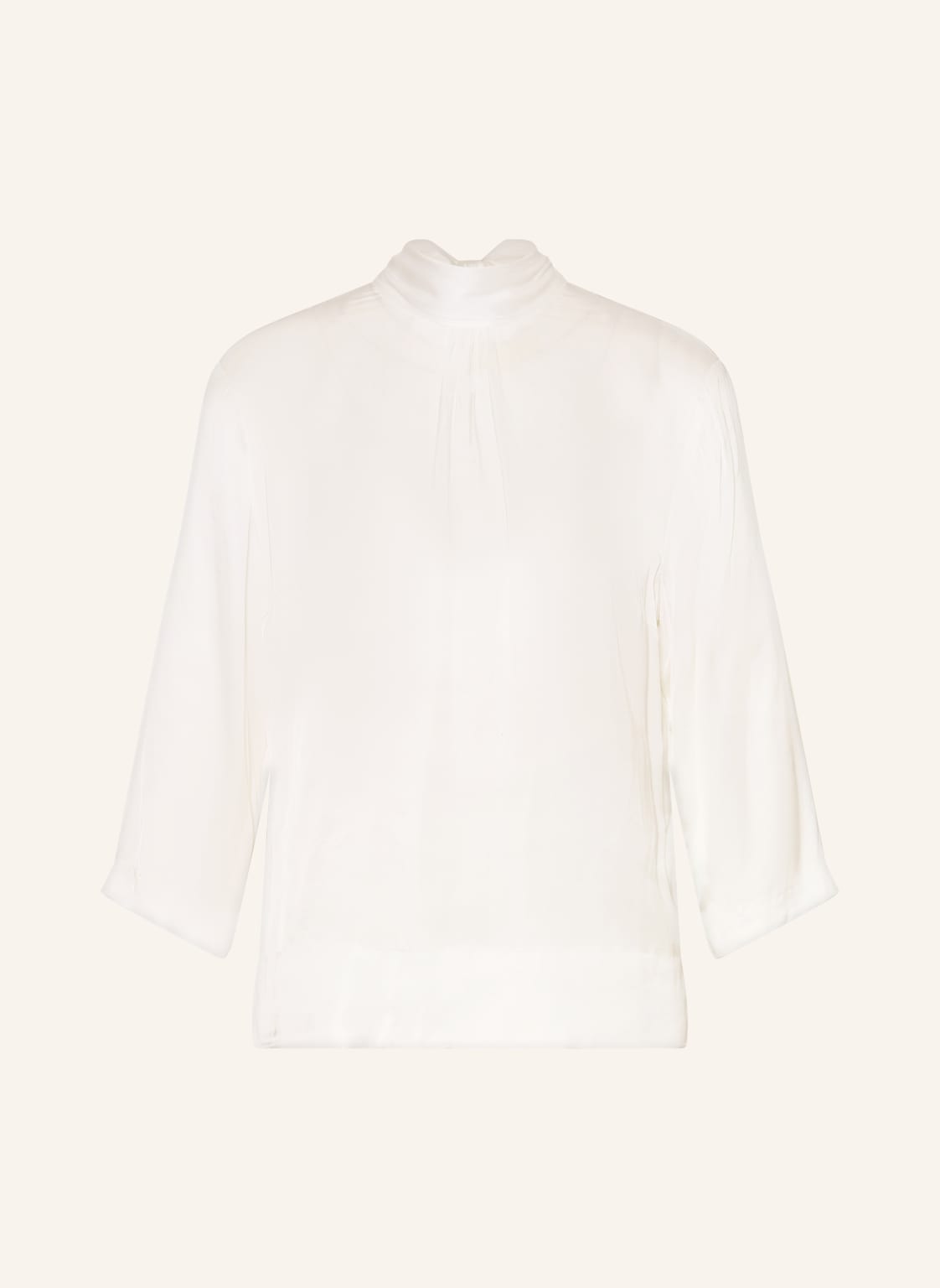 Rockmacherin Schluppenbluse Antonia Mit 3/4-Arm weiss von ROCKMACHERIN