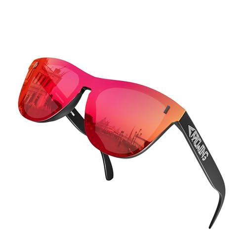 ROCKNIGHT Driving HD-Sonnenbrille für Herren, polarisiert, UV-Schutz, für den Außenbereich, blendfrei, leicht von ROCKNIGHT