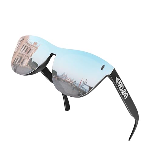 ROCKNIGHT Driving HD-Sonnenbrille für Herren, polarisiert, UV-Schutz, für den Außenbereich, blendfrei, leicht von ROCKNIGHT