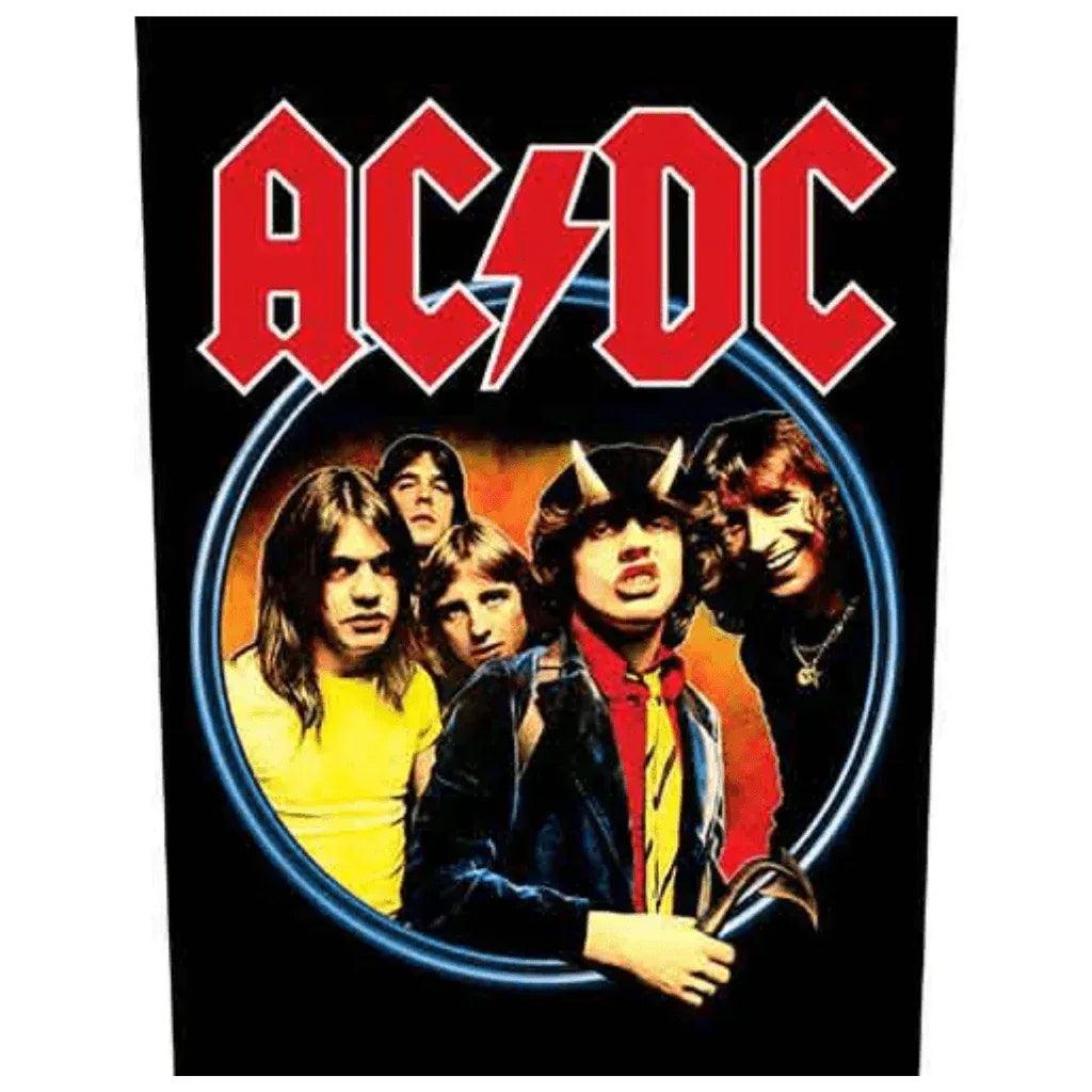 AC/DC Backpatch Rückenaufnäher · Highway To Hell (29cm x 34cm) von ROCKOFF