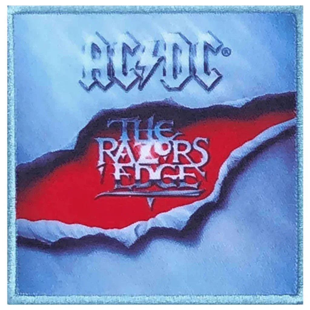 AC/DC Patch · The Razors Edge (8cm x 8cm) von ROCKOFF