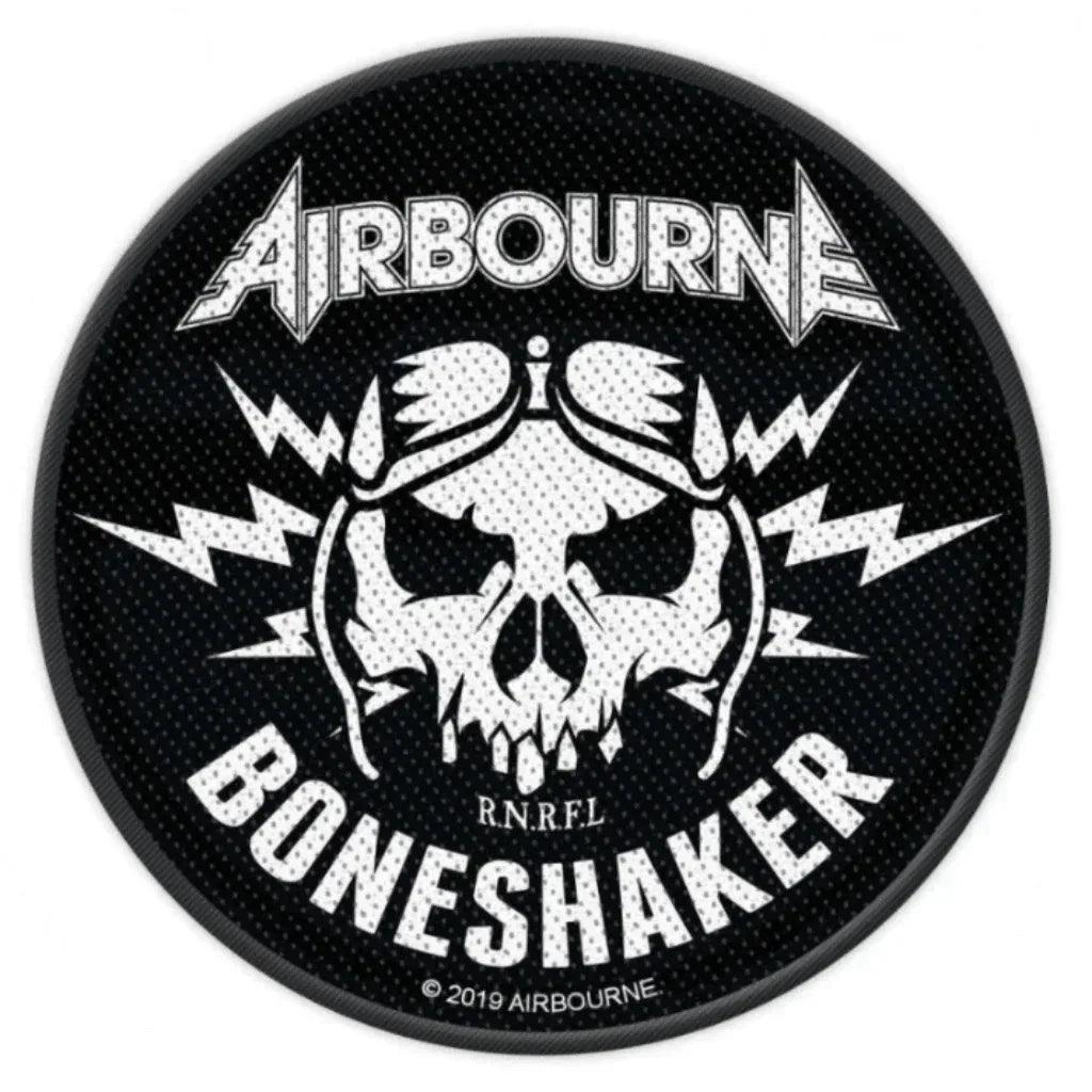 Airbourne Patch Rund · Boneshaker (Ø 10cm) von ROCKOFF