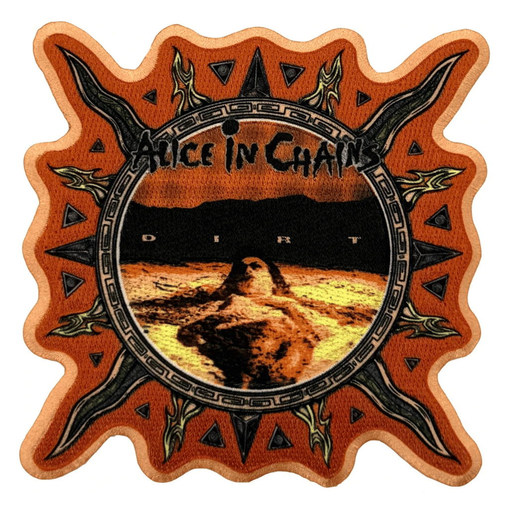 Alice In Chains Patch · Dirt Sun Cut Out von ROCKOFF