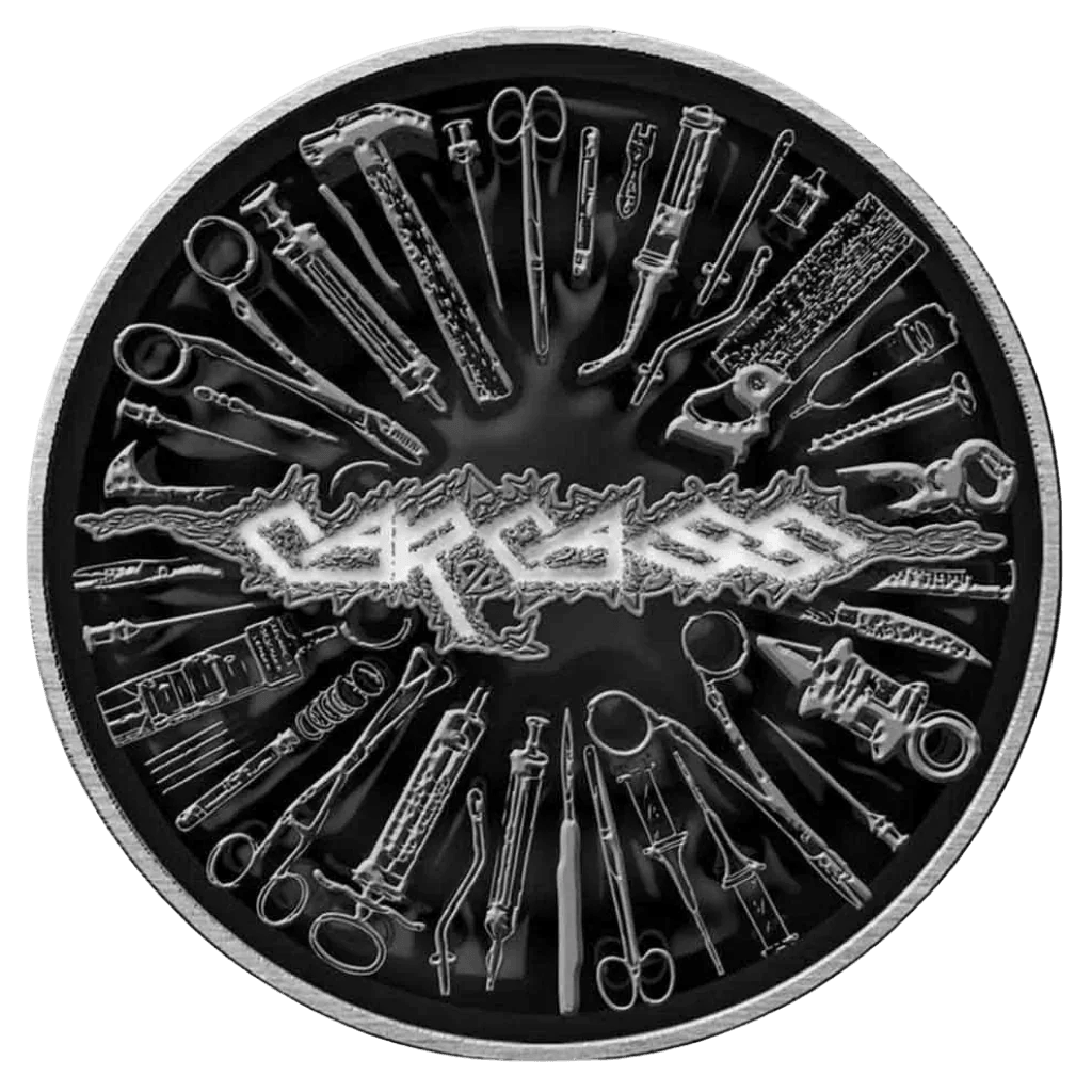 Carcass Anstecker Pin · Tools (Ø 3cm) von ROCKOFF