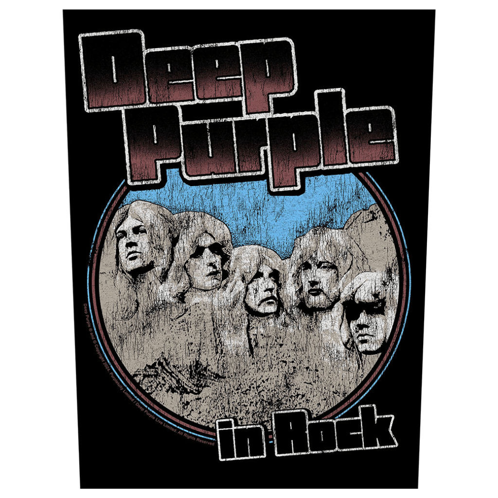 Deep Purple Backpatch Rückenaufnäher · In Rock (29cm x 34cm) von ROCKOFF