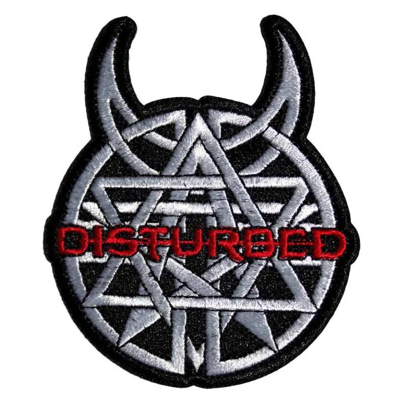 Disturbed Patch Rund · Logo (Ø 7cm) von ROCKOFF