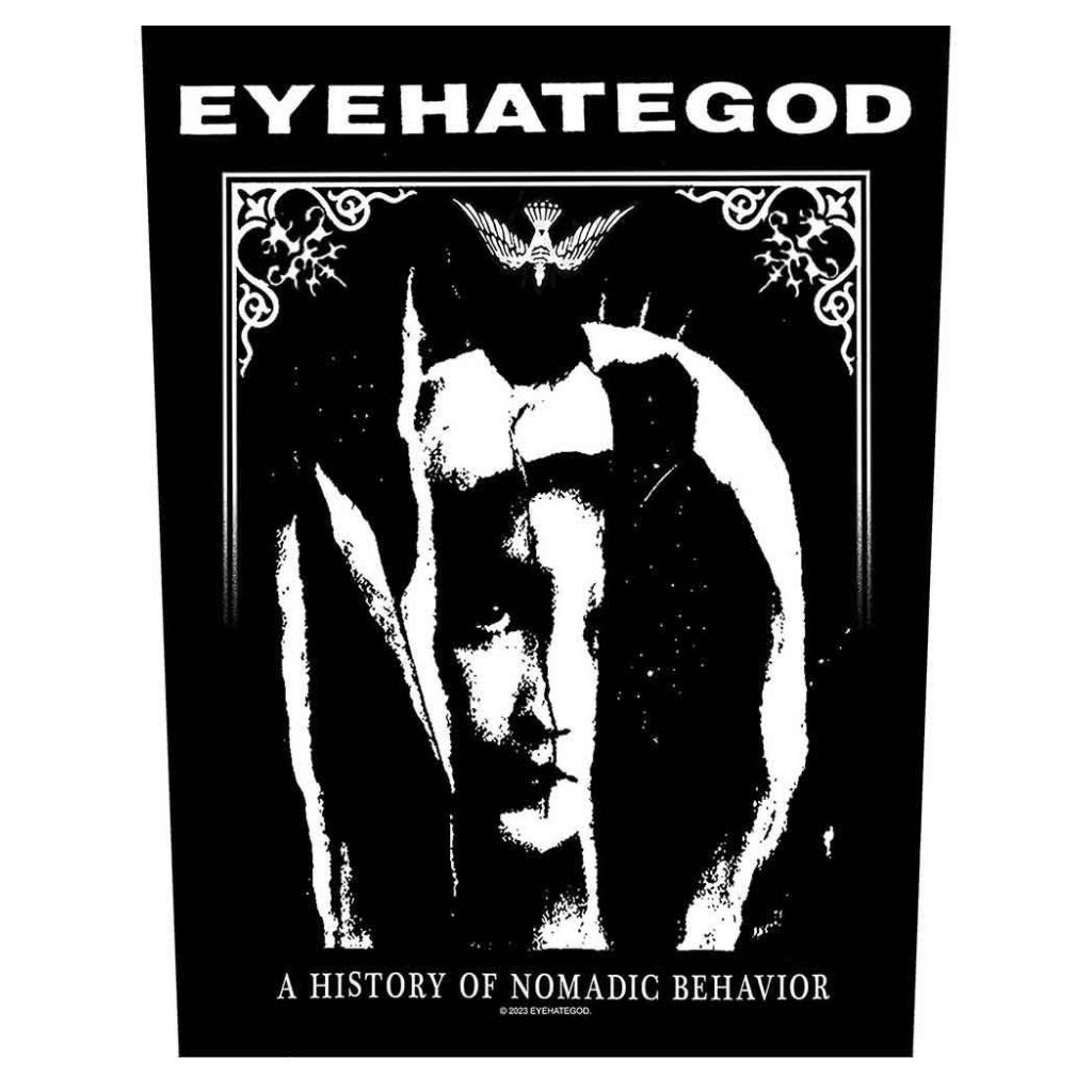 Eyehategod Backpatch Rückenaufnäher · A History Of Nomadic Behavior (29cm x 34cm) von ROCKOFF