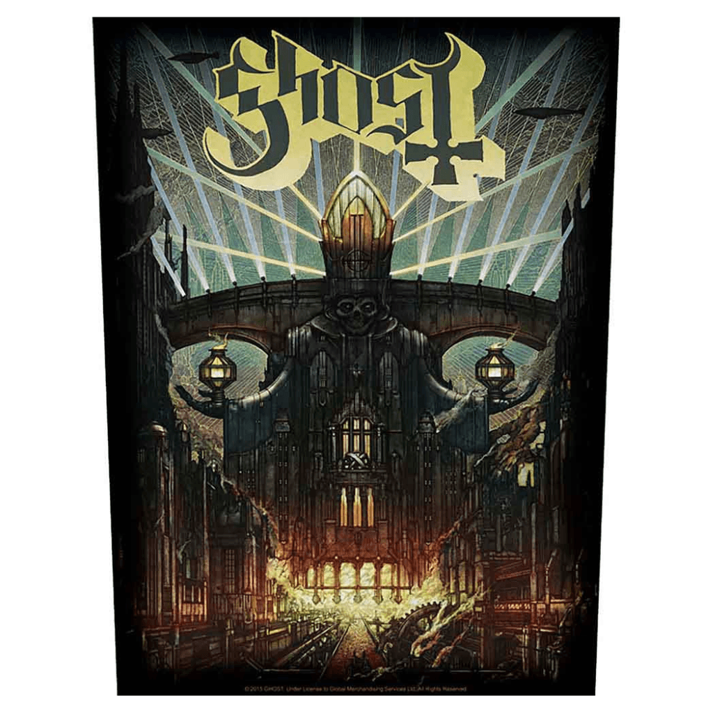 Ghost Backpatch Rückenaufnäher · Meliora (29cm x 34cm) von ROCKOFF