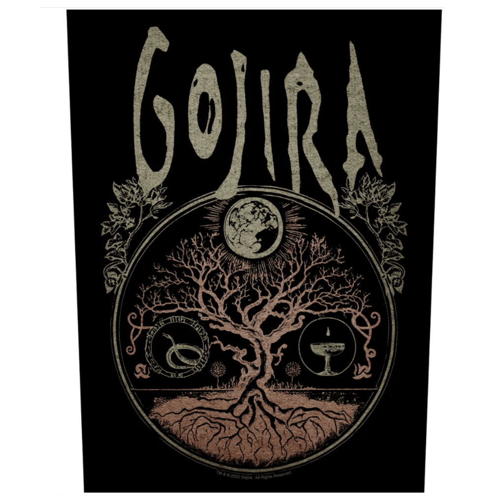 Gojira Backpatch Rückenaufnäher · Tree Of Life (29cm x 34cm) von ROCKOFF