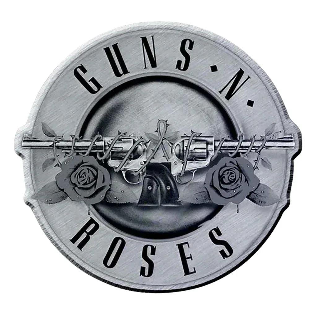 Guns N' Roses Anstecker Pin Rund · Bullet Logo (Ø 4cm) von ROCKOFF