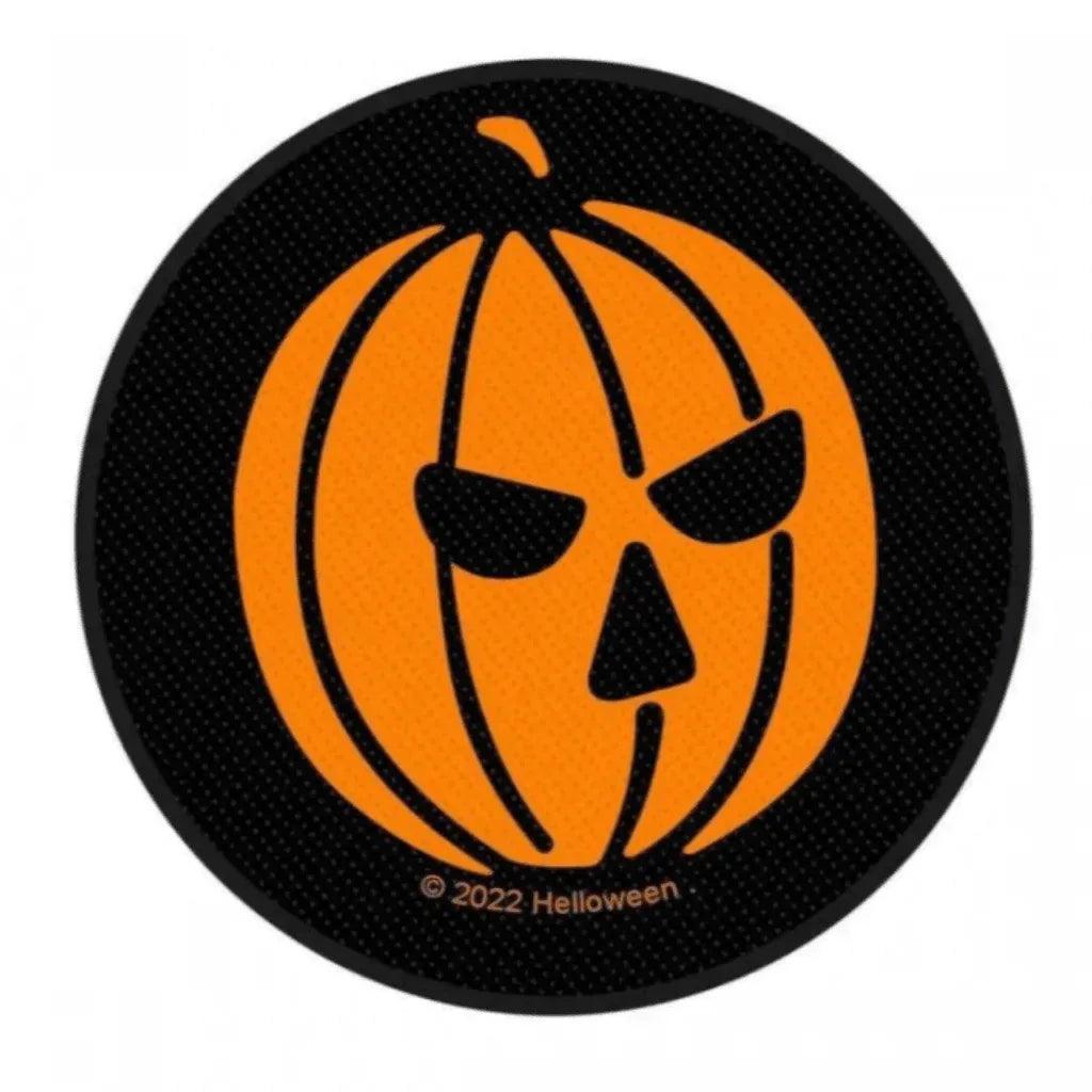 Helloween Patch Rund · Pumpkin (Ø 9cm) von ROCKOFF