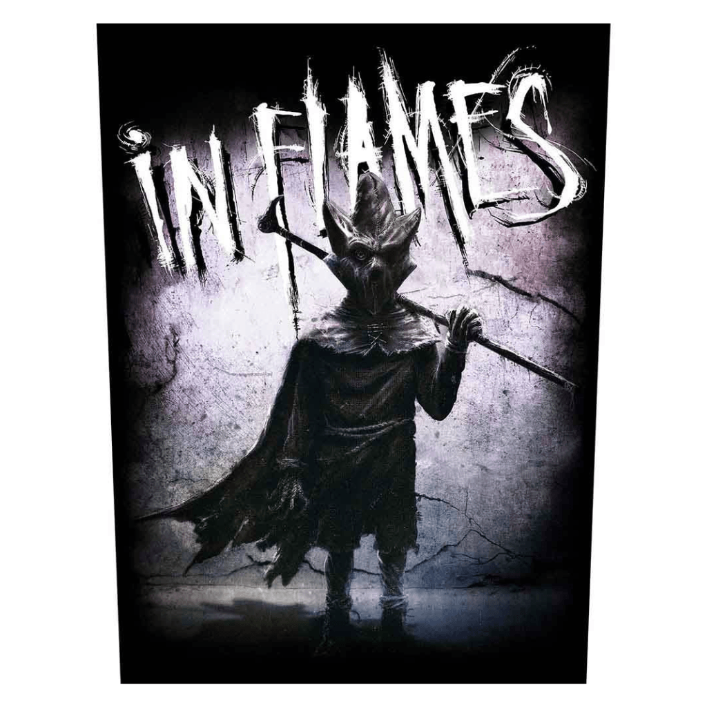 In Flames Backpatch Rückenaufnäher · The Mask (29cm x 34cm) von ROCKOFF
