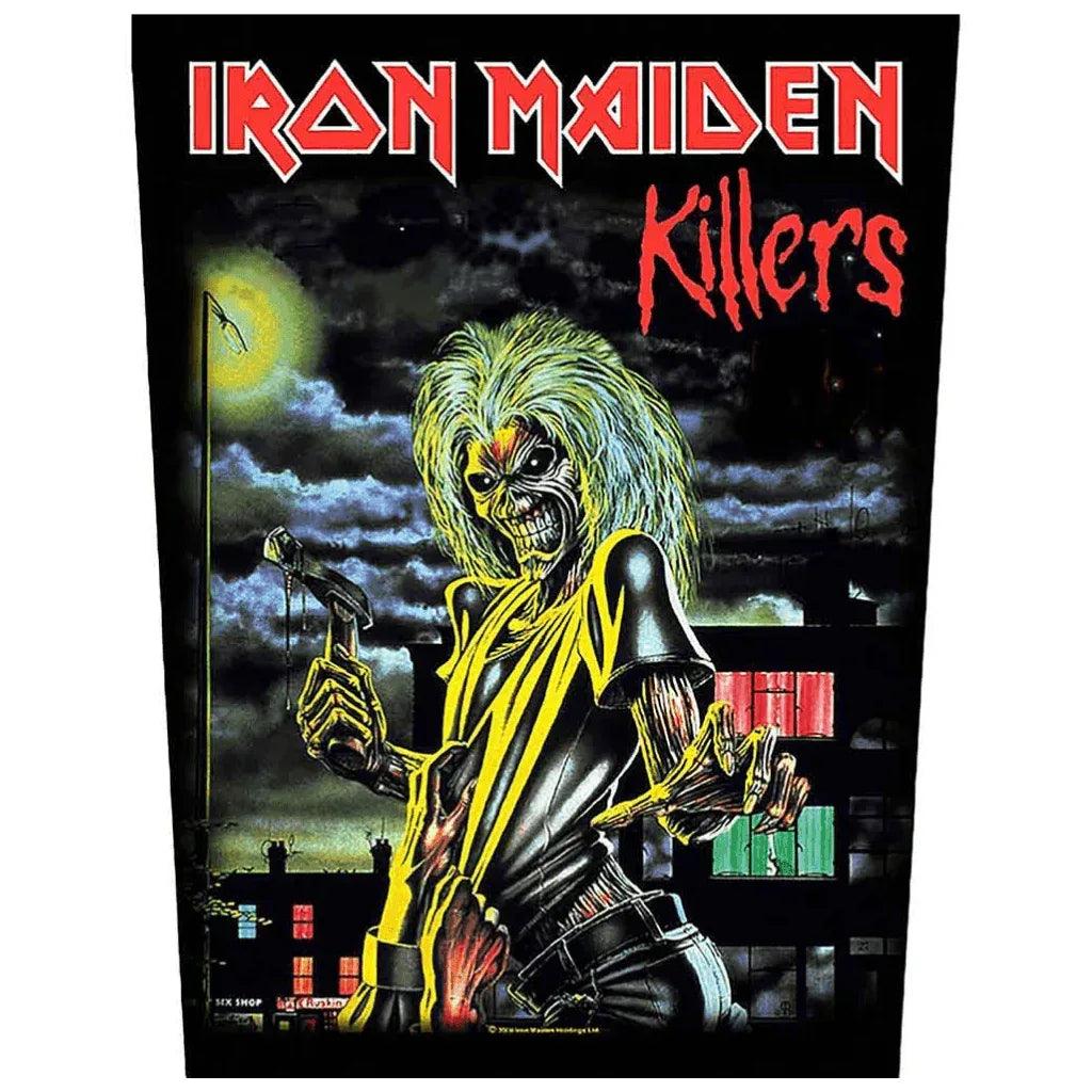 Iron Maiden Backpatch Rückenaufnäher · Killers (29cm x 34cm) von ROCKOFF