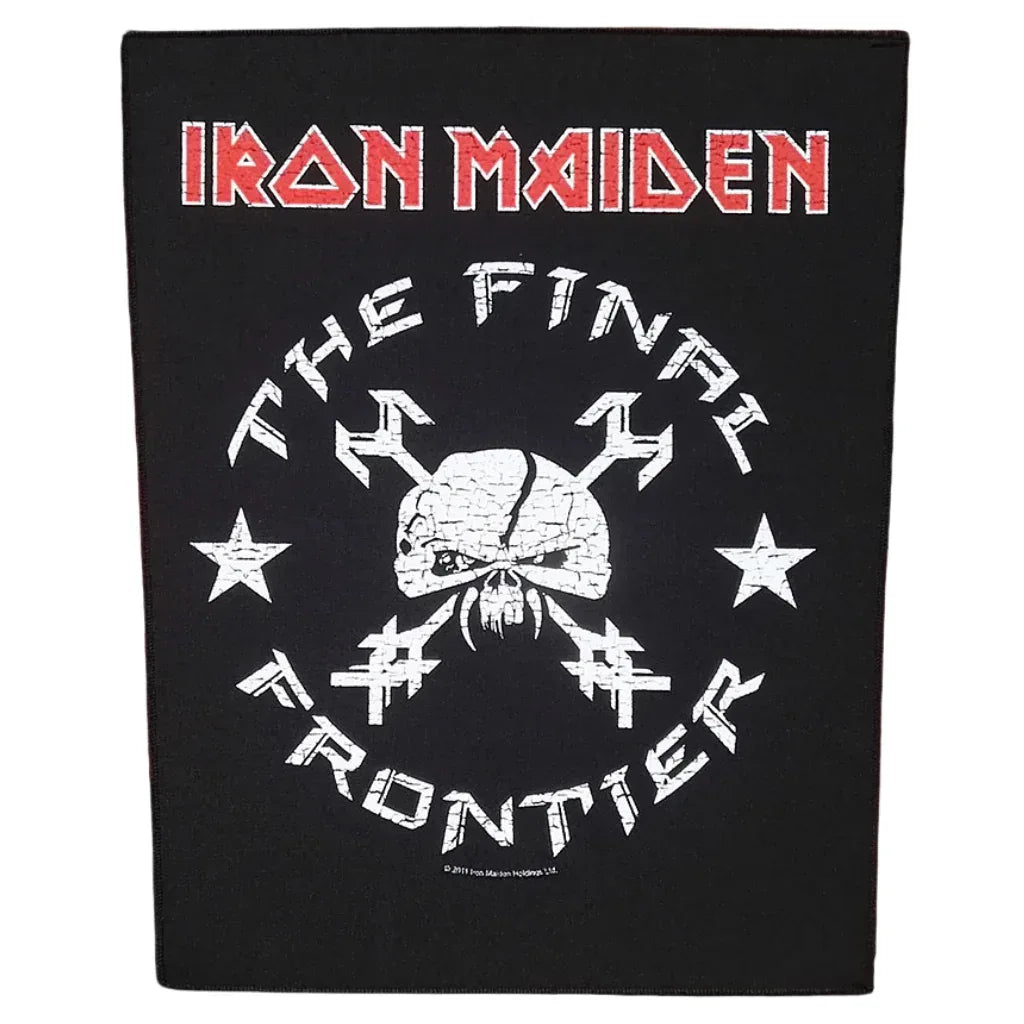 Iron Maiden Backpatch Rückenaufnäher · The Final Frontier (29cm x 34cm) von ROCKOFF
