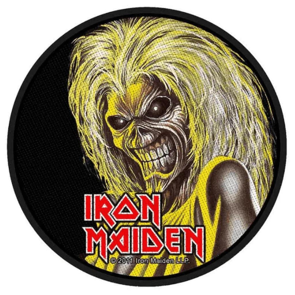 Iron Maiden Patch Rund · Killers Face (Ø 9cm) von ROCKOFF