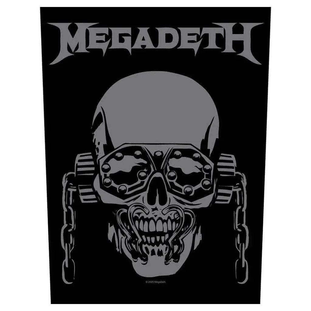 Megadeth Backpatch Rückenaufnäher · Vic Rattlehead (29cm x 34cm) von ROCKOFF