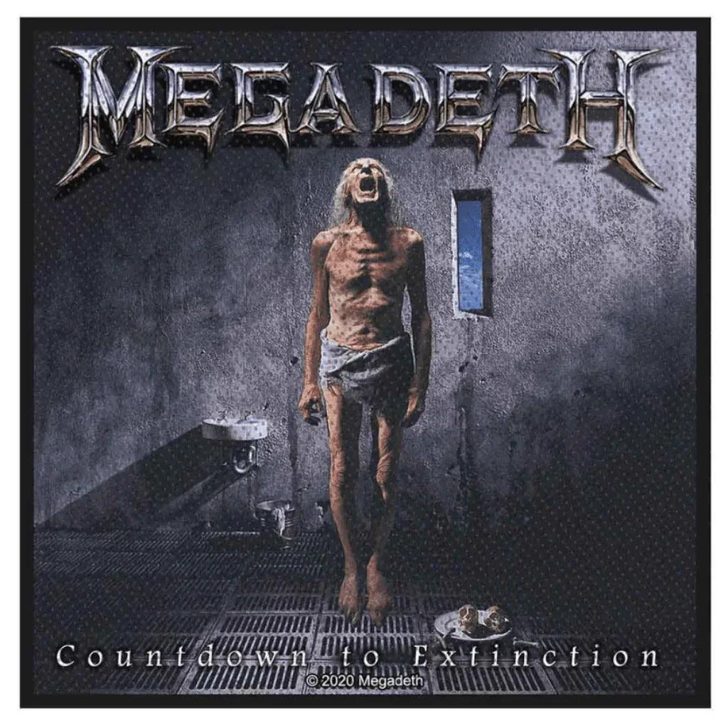 Megadeth Patch · Countdown To Extinction (10cm x 10cm) von ROCKOFF