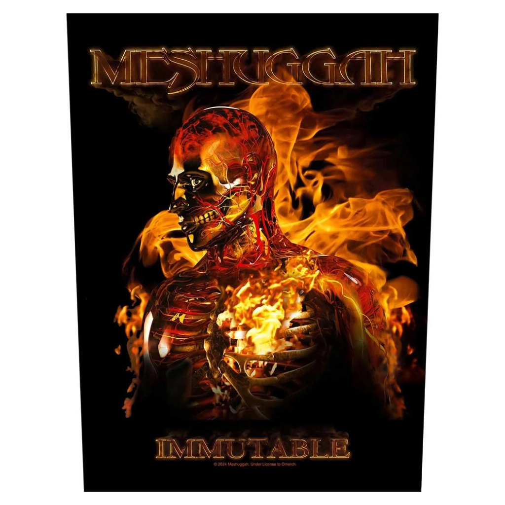 Meshuggah Backpatch Rückenaufnäher · Immutable (29cm x 34cm) von ROCKOFF