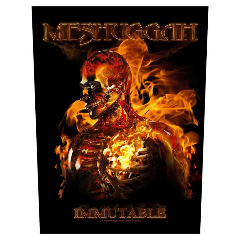 Meshuggah Backpatch Rückenaufnäher · Immutable (29cm x 34cm) von ROCKOFF