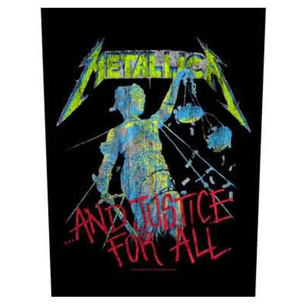 Metallica Backpatch Rückenaufnäher · And Justice For All (29cm x 34cm) von ROCKOFF