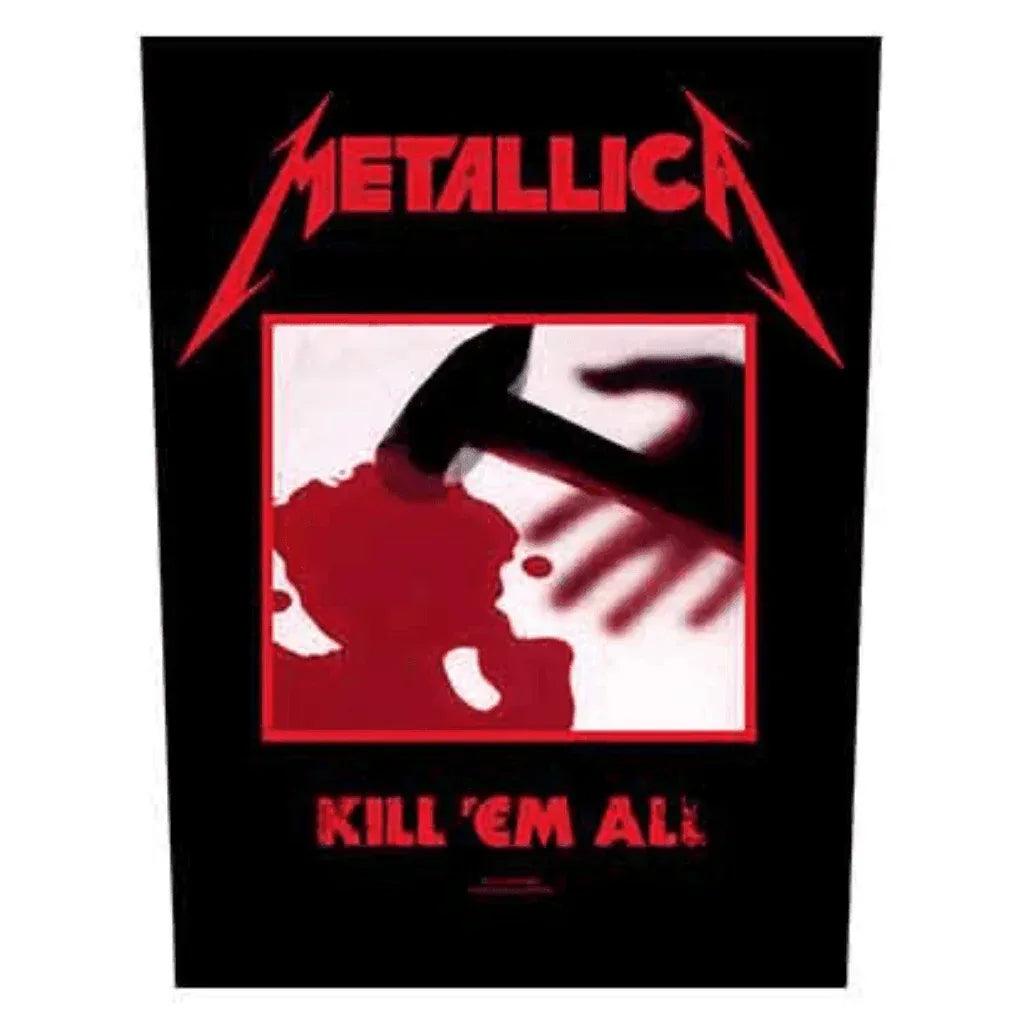 Metallica Backpatch Rückenaufnäher · Kill em All (29cm x 34cm) von ROCKOFF