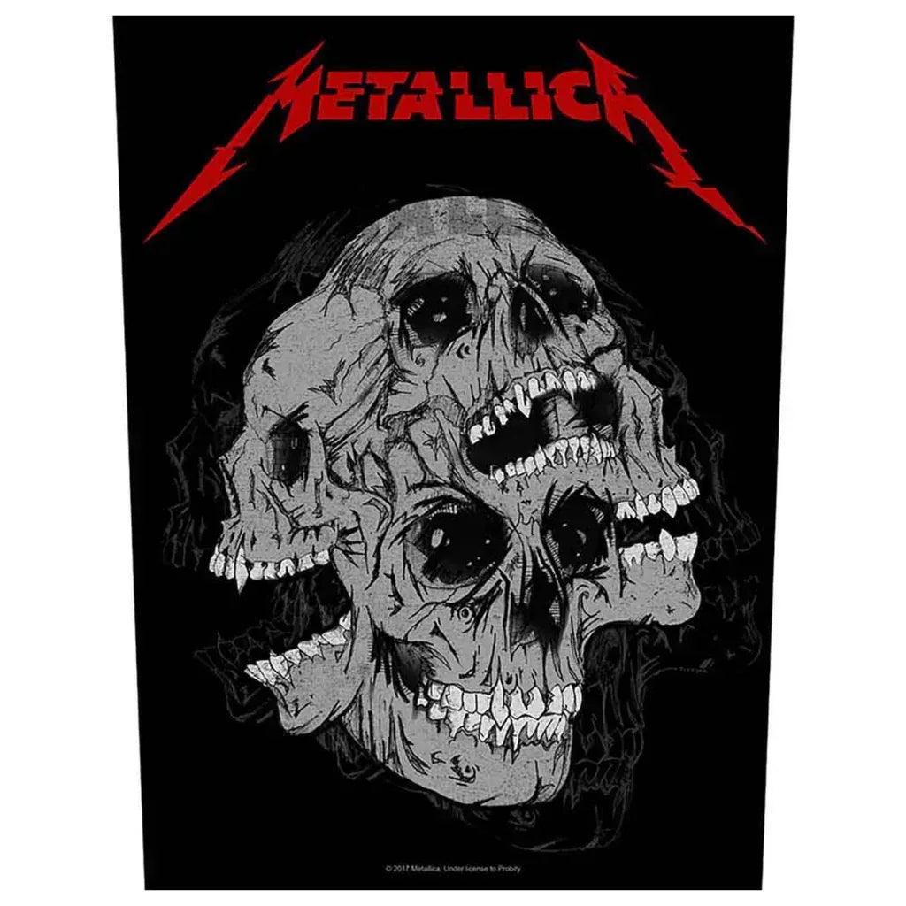 Metallica Backpatch Rückenaufnäher · Skulls (29cm x 34cm) von ROCKOFF
