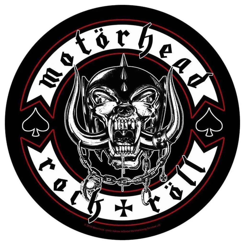 Motörhead Backpatch Rückenaufnäher Rund · Biker Rock & Röll (Ø 28cm) von ROCKOFF