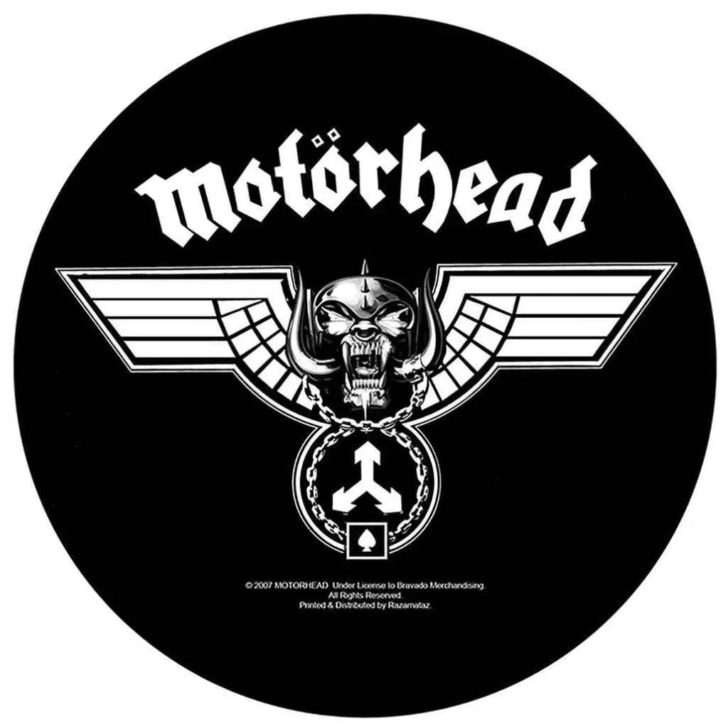 Motörhead Backpatch Rückenaufnäher Rund · Hammered (Ø 28cm) von ROCKOFF