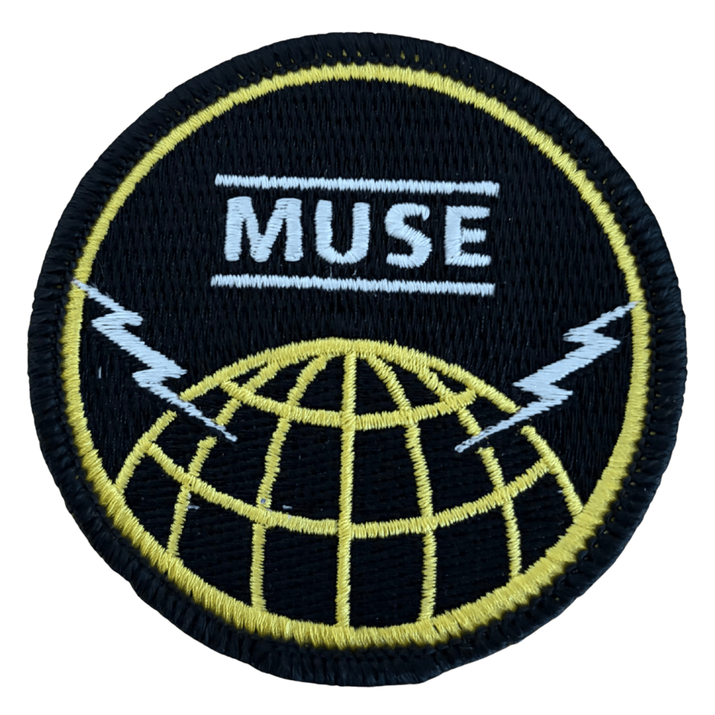 Muse Patch Rund · Globe (Ø 8cm) von ROCKOFF