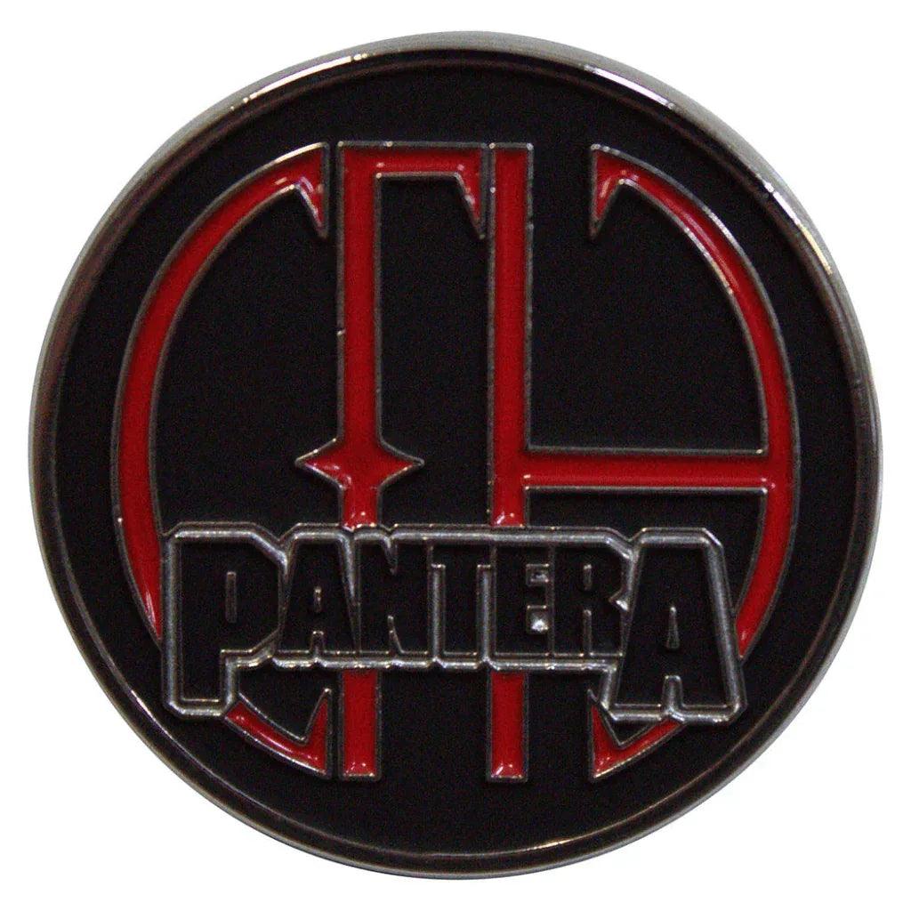 Pantera Anstecker Pin Rund · Cowboys From Hell Logo (Ø 4cm) von ROCKOFF