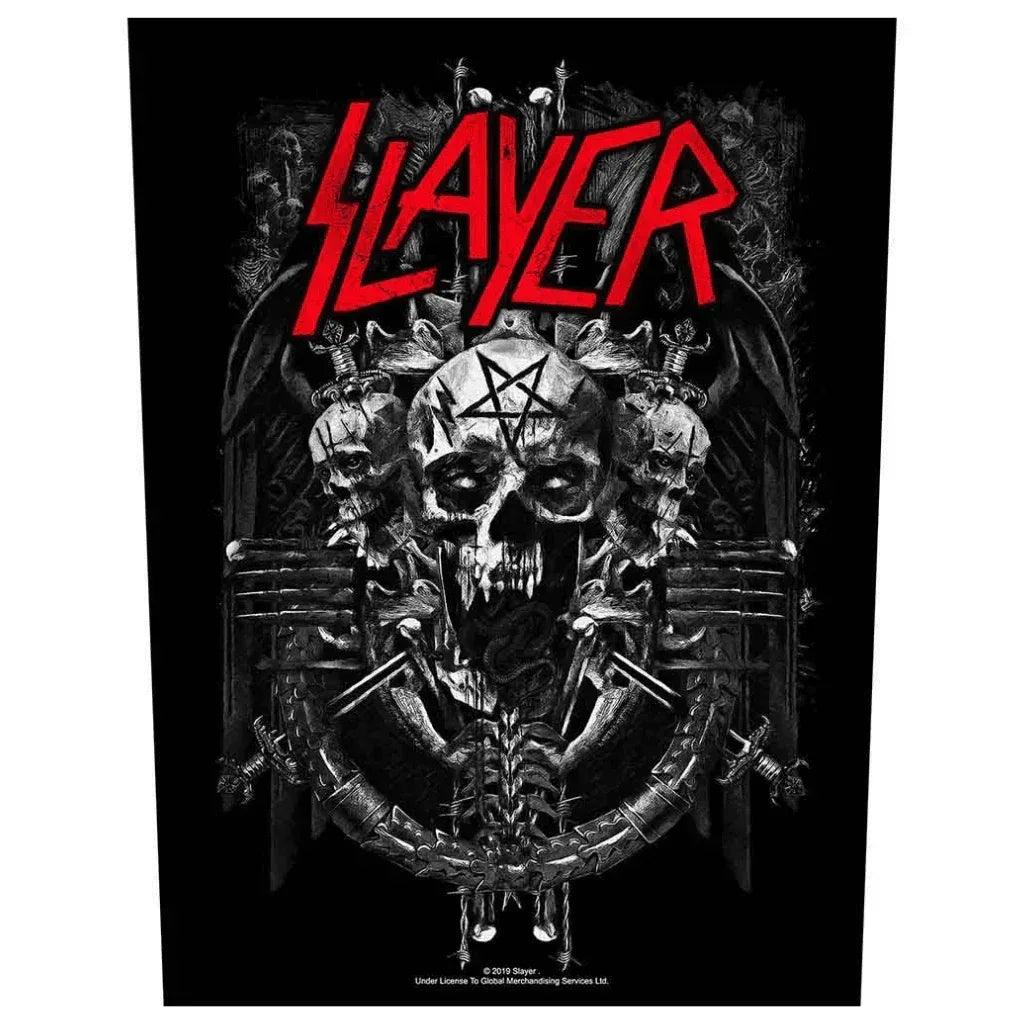Slayer Backpatch Rückenaufnäher · Demonic (29cm x 34cm) von ROCKOFF