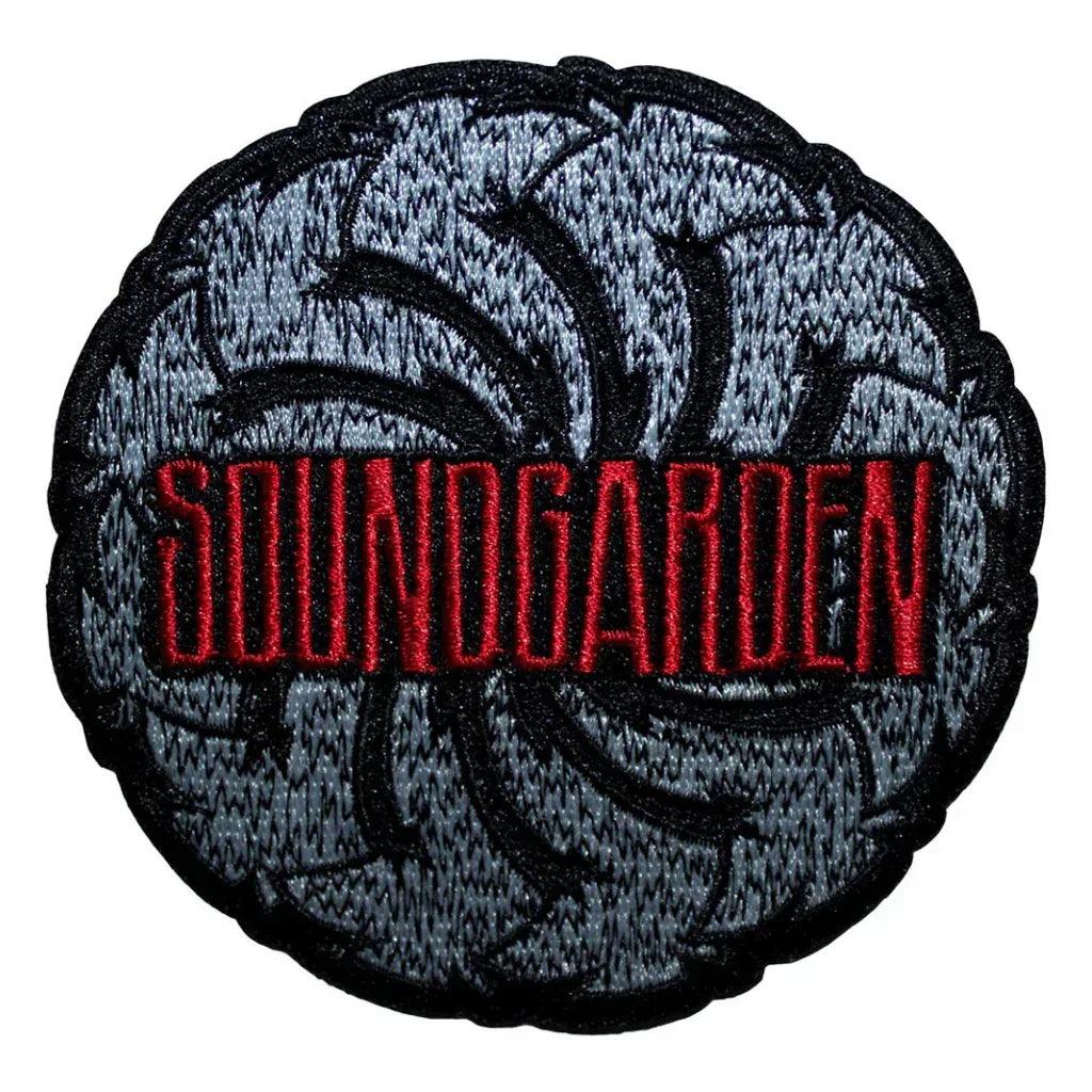 Soundgarden Patch Rund · Logo Swirl (Ø 9cm) von ROCKOFF