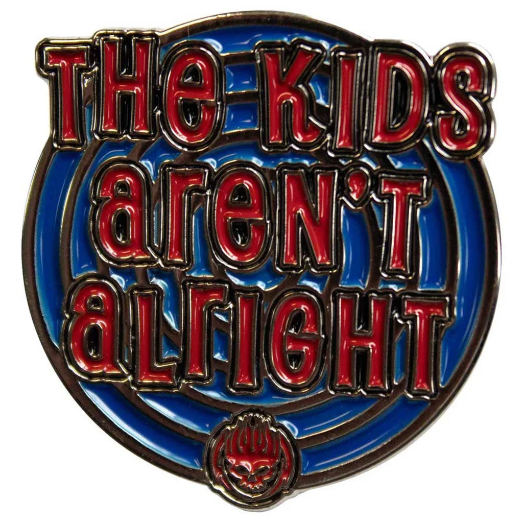 The Offspring Anstecker Pin Rund · The Kids Aren't Alright (Ø 3cm) von ROCKOFF