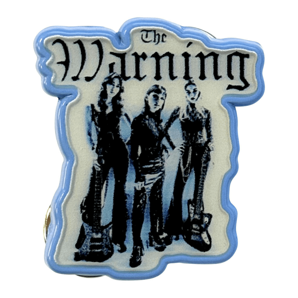 The Warning Anstecker Pin · Blue Blur von ROCKOFF