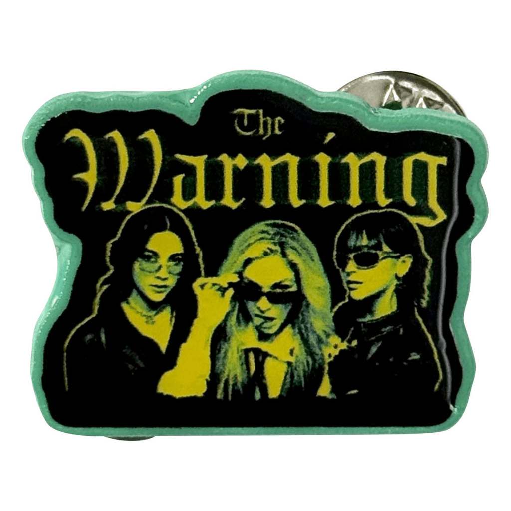 The Warning Anstecker Pin · Yellow Girls von ROCKOFF