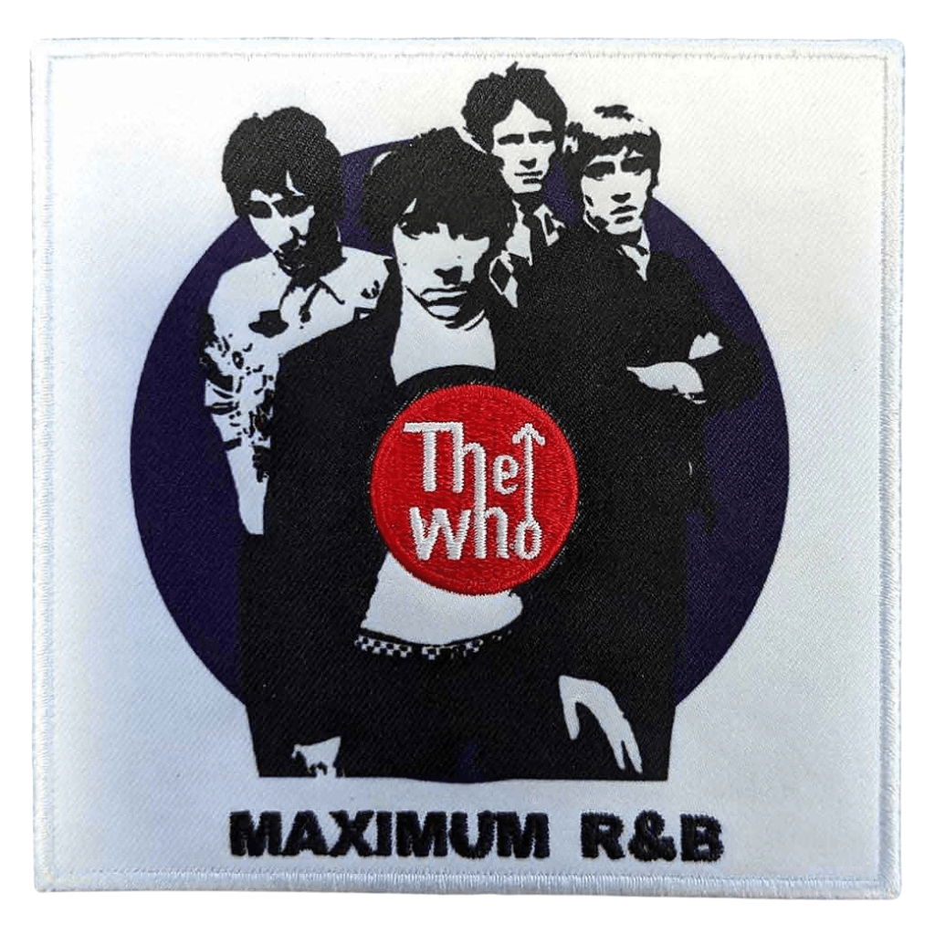 The Who Patch · Maximum R&B (10cm x 10cm) von ROCKOFF