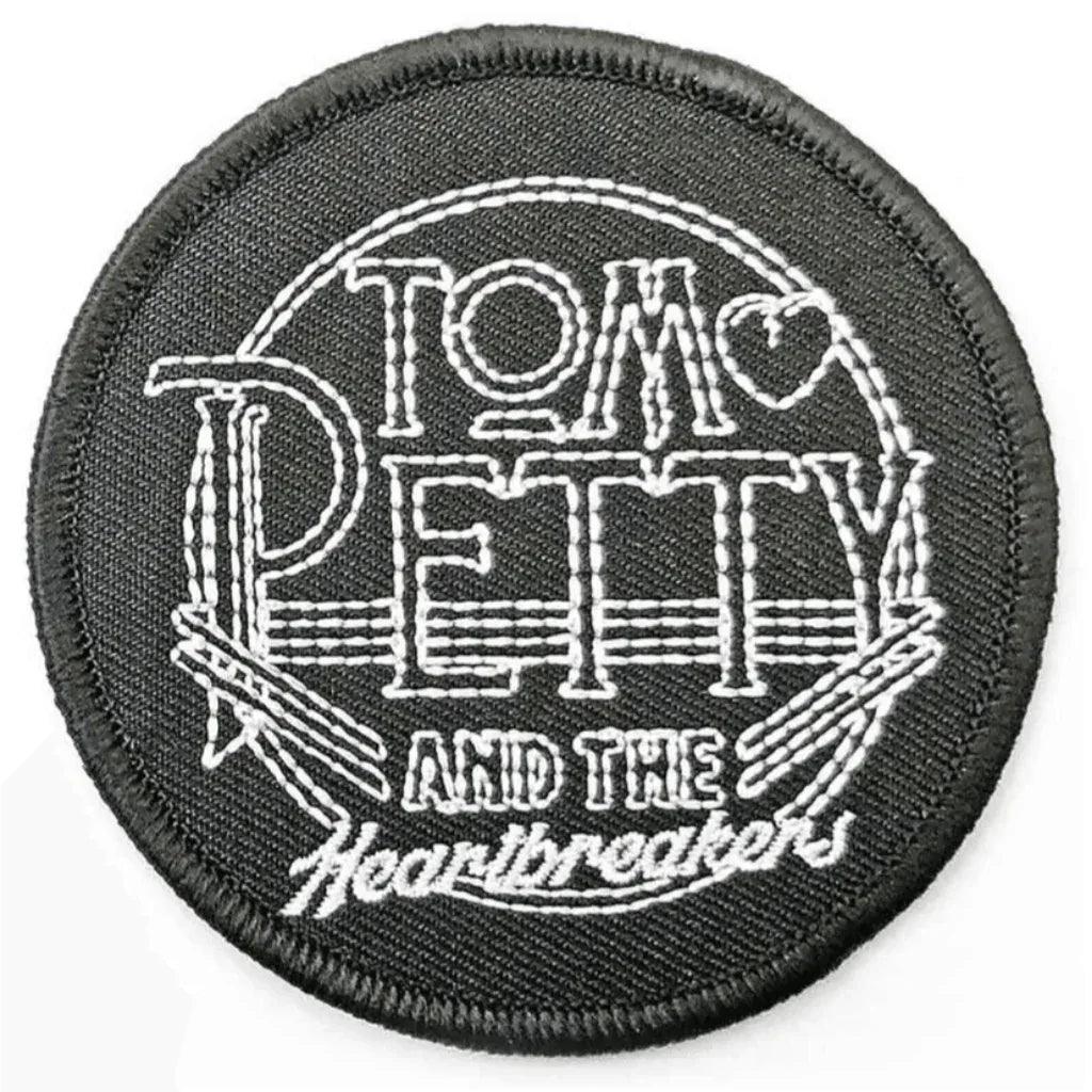 Tom Petty Patch Rund · Logo (Ø 8cm) von ROCKOFF