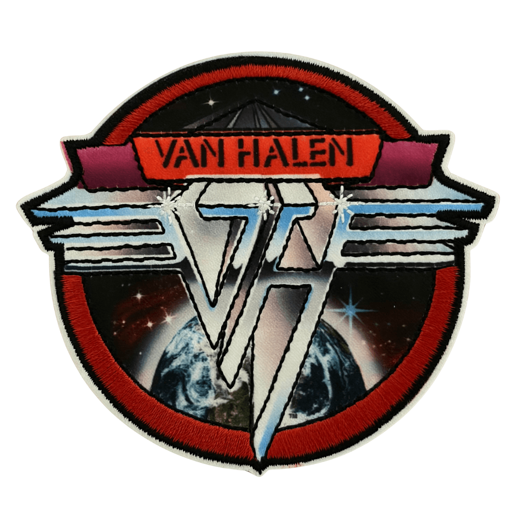 Van Halen Patch Rund · Space Logo (Ø 8cm) von ROCKOFF