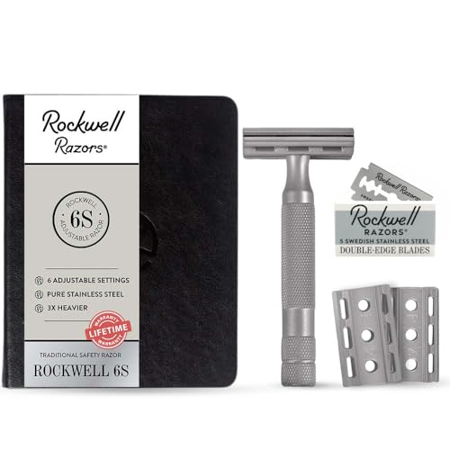 Rockwell Razors Rasierhobel, doppelseitig, verstellbar von ROCKWELL RAZORS