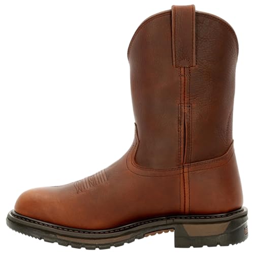 Rocky Herren Original Ride FLX Westernstiefel, braun, 42.5 EU Weit von Rocky