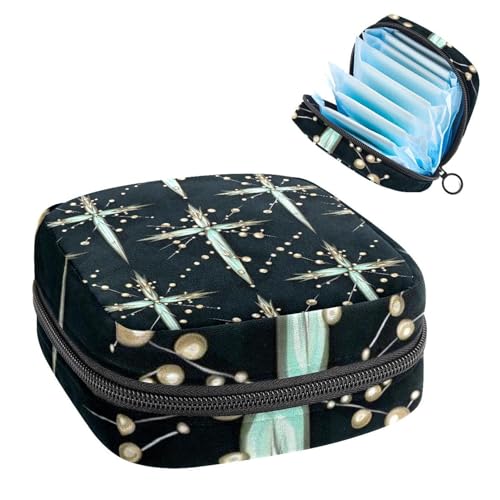 Aufbewahrungstasche für Damenbinden, Oster-Kreuz-404, Tampon-Reißverschlusstasche, Perioden-Tasche für Teenager, Mädchen, weibliche Menstruations-Geldbörse von RODAILYCAY