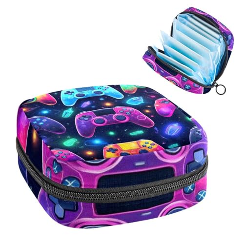 Aufbewahrungstasche für Sanitär, Stilleinlagen-Halter, Reißverschluss, Menstruationstaschen, Gamepad-1506, weiblich, Menstruationspad, Tampon-Organizer Aufbewahrungstasche für Sanitär, Stilleinlagen-Halter, Reißverschluss, Menstruationstaschen, Gamepad-1506, weiblich, Menstruationspad, Tampon-Organizer von RODAILYCAY